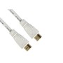 Cavo High Speed HDMI&trade con Ethernet 0.5 metri Bianco