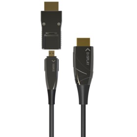 Cavo HDMI&trade A/A Micro HDMI&trade AOC in Fibra Ottica 4K 20m