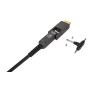 Cavo HDMI&trade Attivo in Fibra Ottica con Connettore Staccabile 100m