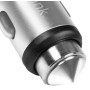 Caricatore da Auto in Alluminio 2x USB 10,5W Rompivetro di Emergenza
