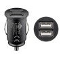 Caricatore Compatto da Auto 2 porte USB max.15.5W/3.1A Nero
