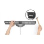 Staffa a muro fissa TV LED LCD 37-80''