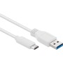 Cavo USB3.0 A Maschio USB-C&trade Maschio 1m Bianco