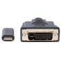 Cavo Adattatore USB-C&trade Maschio a DVI Maschio 2m Nero