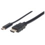 Cavo Adattatore USB-C&trade Maschio a HDMI Maschio 1m Nero