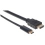 Cavo Adattatore USB-C&trade Maschio a HDMI Maschio 1m Nero