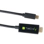 Cavo Adattatore USB-C&trade Maschio a HDMI 2.0 4K Maschio 2m Nero