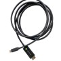 Cavo Adattatore USB-C&trade Maschio a HDMI 2.0 4K Maschio 2m Nero