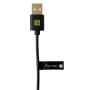Cavo USB A Maschio 2.0 / USB-C&trade Maschio 0,1m Nero