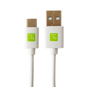 Cavo USB A Maschio 2.0 / USB-C&trade Maschio 1m Bianco