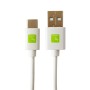 Cavo USB A Maschio 2.0 / USB-C&trade Maschio 1m Bianco