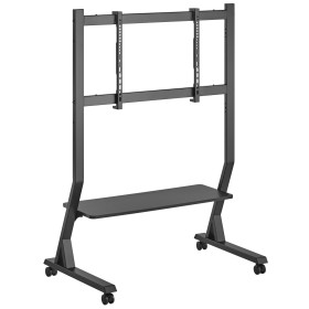 Supporto a Pavimento con Mensola per TV LCD/LED/Plasma 45-90''