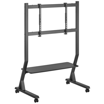 Supporto a Pavimento con Mensola per TV LCD/LED/Plasma 45-90''