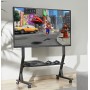 Supporto a Pavimento con Mensola per TV LCD/LED/Plasma 45-90''