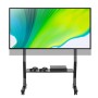 Supporto a Pavimento con Mensola per TV LCD/LED/Plasma 45-90''