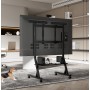 Supporto a Pavimento con Mensola per TV LCD/LED/Plasma 45-90''