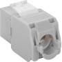 Frutto Keystone RJ45 Cat6A UTP 500MHz Grigio