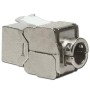 Frutto Keystone RJ45 Cat6A 10Gigabit STP 180&deg Tooless Slim