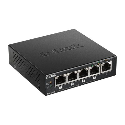 D-LINK SWITCH 5 PORTE GIGABIT POE+ DESKTOP