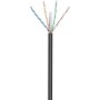 Matassa U/UTP Cavo Cat.6 CCA 100m Rigido da Esterno Nero