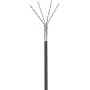 Matassa F/UTP Cavo Cat.5E CCA 100m Flessibile da Esterno Nero