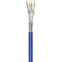 Matassa S/FTP Cavo Cat.7A+ Rame 100m Rigido PIMF Blu