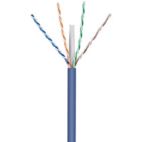 Matassa U/UTP Cavo Cat.6A Rame 305m LSZH Rigido Blu