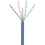 Matassa U/UTP Cavo Cat.6A Rame 305m LSZH Rigido Blu