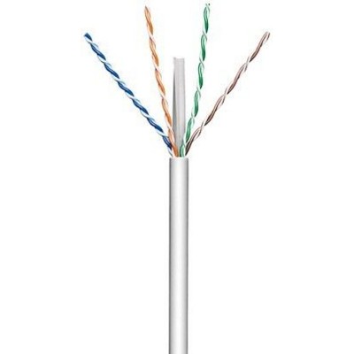 Matassa U/UTP Cavo Cat.6A Rame 100m LSZH Rigido Grigio