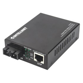 Media Converter Gigabit PoE+ SC Monomodale