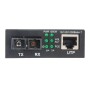 Media Converter Gigabit PoE+ SC Monomodale