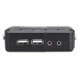 KVM Switch 2 Porte USB/Audio Nero