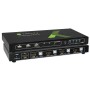 KVM switch 4x1 con USB e HDMI 4K