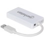 Hub 3 porte USB 3.0 con Adattatore Ethernet Gigabit