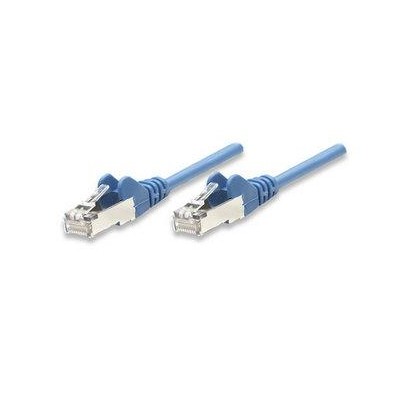 Cavo di rete Patch in Rame Schermato Cat. 5e Blu FTP 1 mt