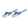 Cavo di rete Patch in Rame Schermato Cat. 5e Blu FTP 5 mt