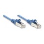 Cavo di rete Patch in Rame Schermato Cat. 5e Blu FTP 30 mt