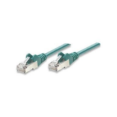Cavo di rete Patch in Rame Schermato Cat. 5e Verde FTP 0,5 mt