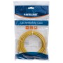 Cavo di rete Patch in Rame Cat. 5e Giallo UTP 0,3 mt
