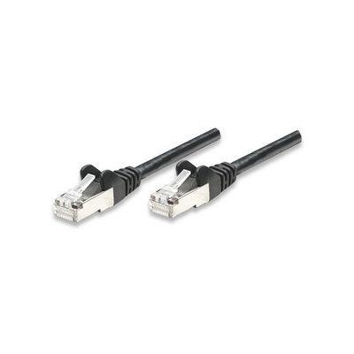 Cavo di rete Patch in Rame Schermato Cat. 5e Nero FTP 15 mt