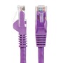 Cavo di rete Patch CCA Cat. 5e Viola UTP 0,5 mt