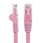 Cavo di rete Patch CCA Cat. 5e Rosa UTP 5 mt
