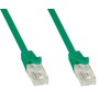 Cavo di rete Patch in CCA Cat.5E Verde UTP 0,5m