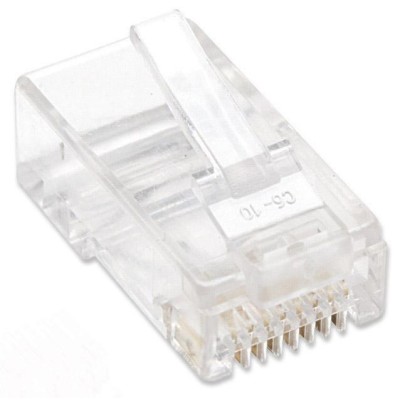Plug Modulari RJ45 Cat6 per Cavo Flessibile UTP