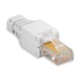 Plug Cat. 5/6 RJ45 Toolless con Copriconnettore