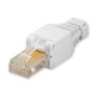 Plug Cat. 5/6 RJ45 Toolless con Copriconnettore