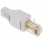 Plug Cat. 5/6 RJ45 Toolless con Copriconnettore