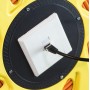 Cavo Patch Cat6A Plug RJ45 S/FTP LSZH con Avvolgicavo 60m Arancione