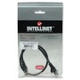 Cavo di rete Patch in CCA Cat. 6 Nero UTP 1 mt
