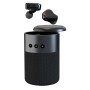 Altoparlante BT v5.1 con Auricolari Wireless e Custodia di Ricarica 2 in 1